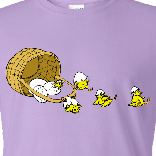 Chicks Short Sleeve T-Shirt, Adult Sizes 2X-3X-4X-5X