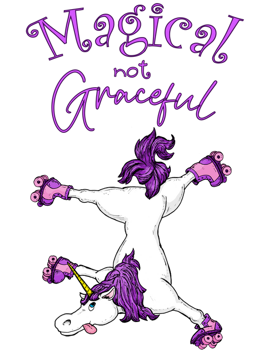 Magical not Graceful Short Sleeve T-Shirt, Adult Sizes 2X-3X-4X-5X
